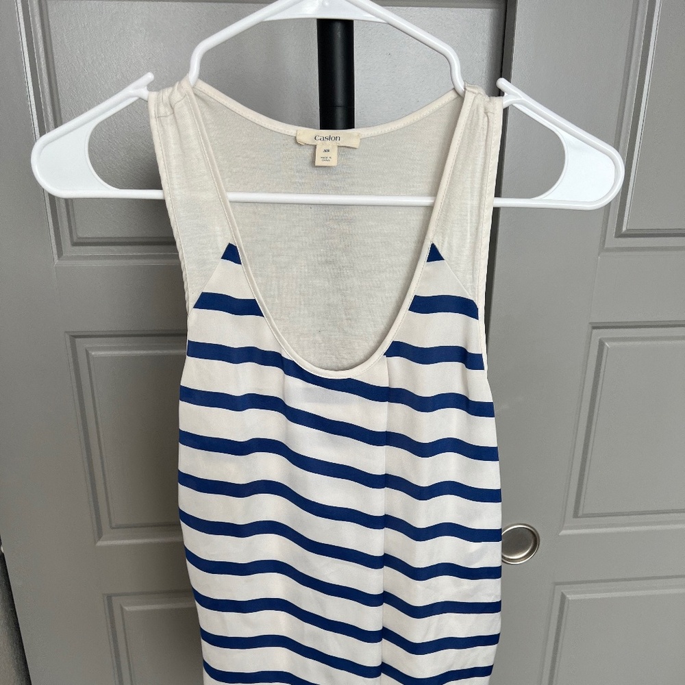Caslon Ivory Sleeveless Shirt - Size XS